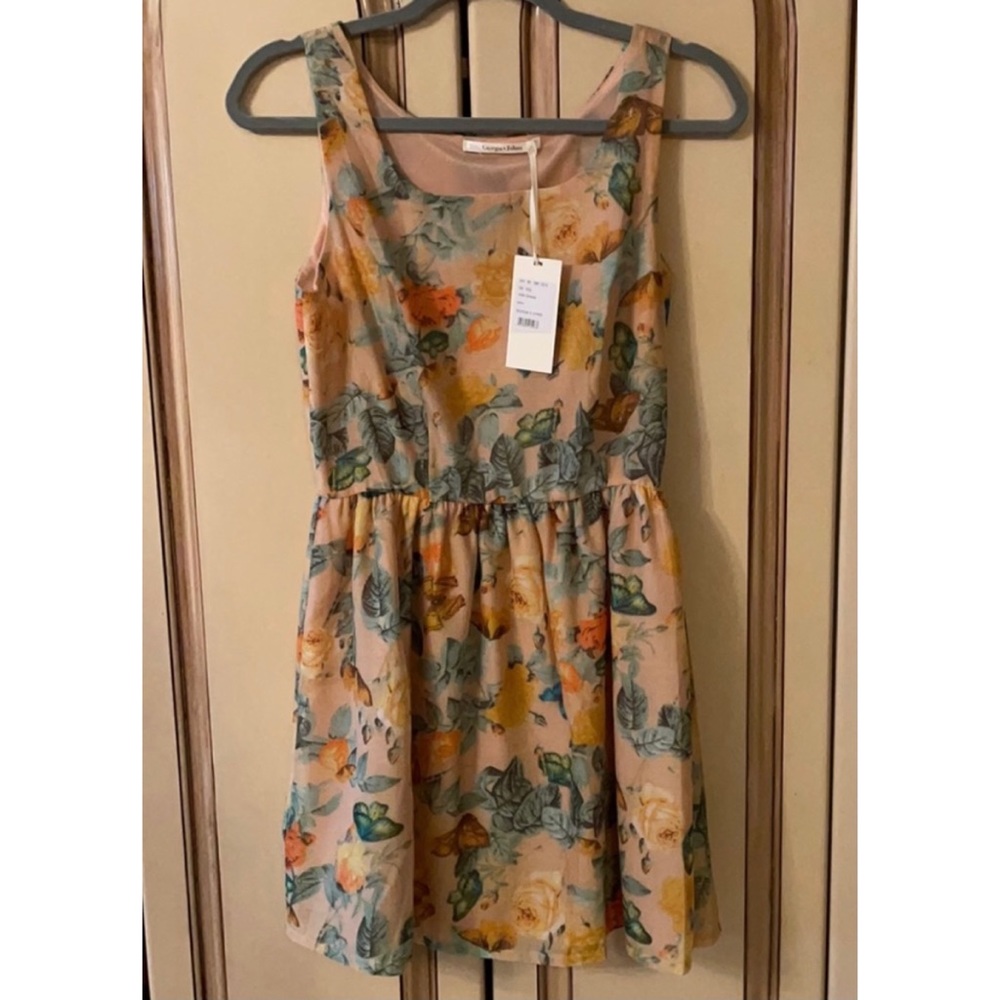 Floral print dress